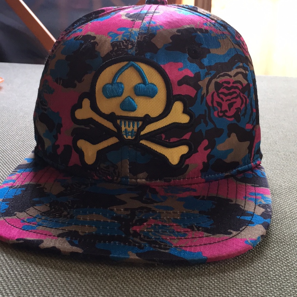 Icecream blue and pink camo hat